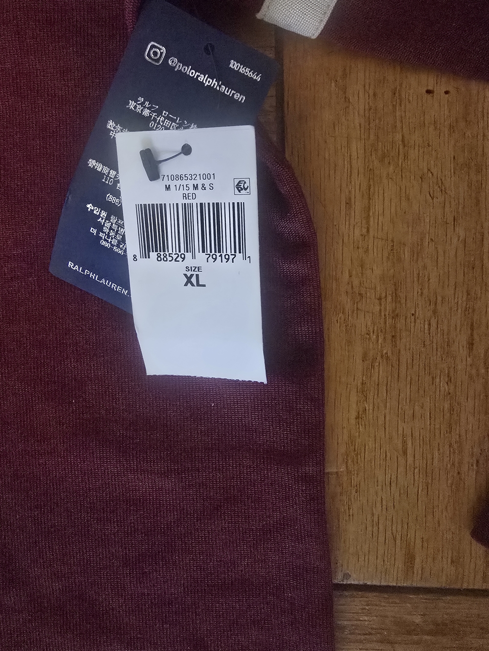 Rare Polo Ralph Laure Morehouse Colab Jersey Size Xl - Picture 5 of 5